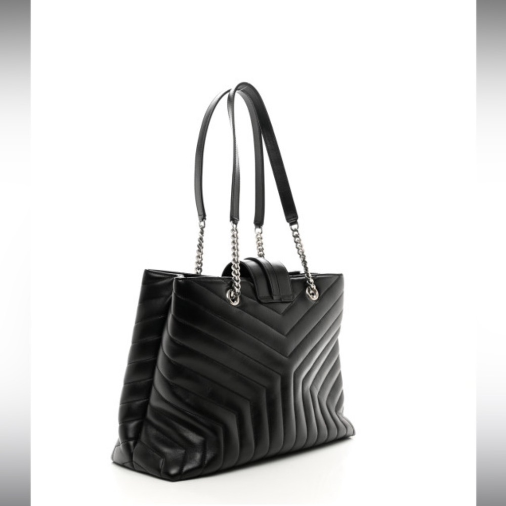 YSL Monogram Matelasse Large Loulou Shopper Bag - Picture 3 of 13